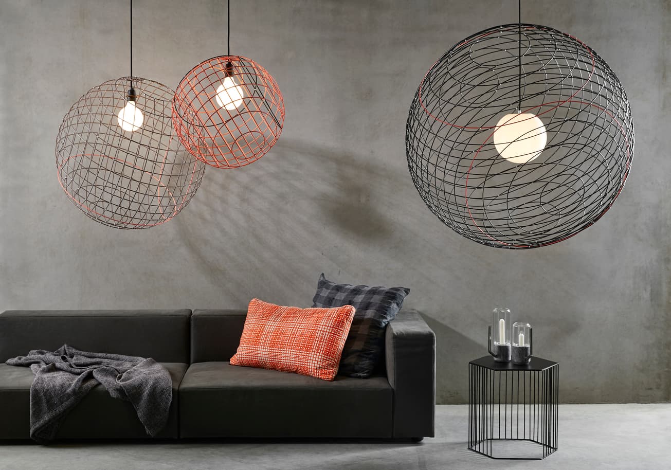 Подвесной светильник Forestier Suspension Sphere Bamboo Ø27cm S Forestier