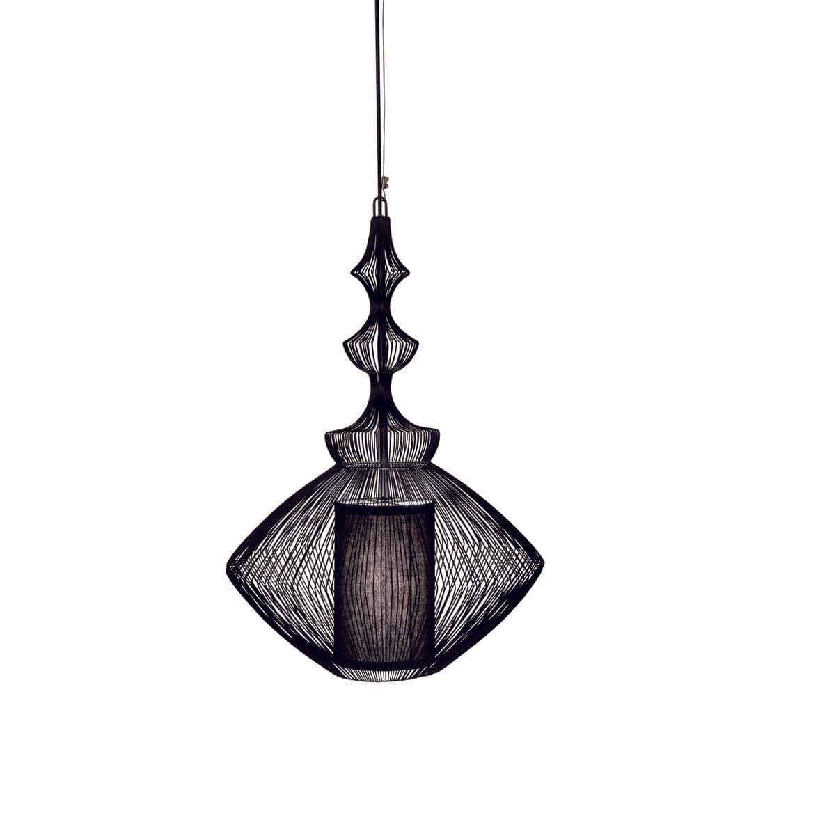 Подвесной светильник Forestier Suspension Opium Noir Forestier