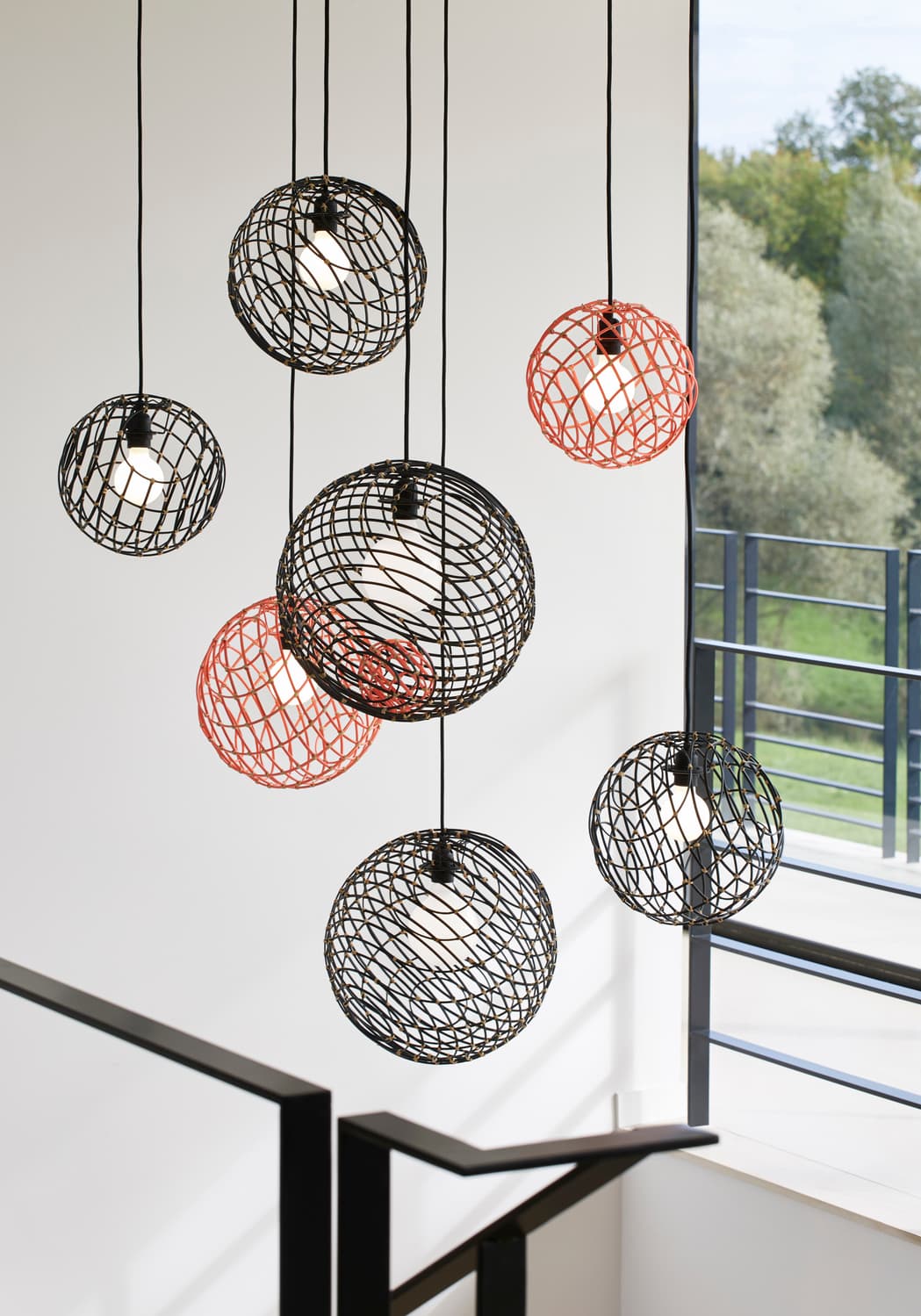 Подвесной светильник Forestier Suspension Sphere Bamboo Ø27cm S Forestier