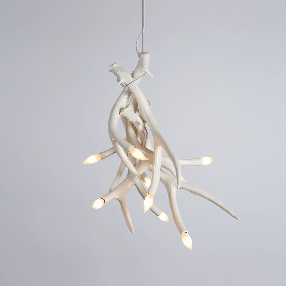 Подвесной светильник Roll &amp; Hill Superordinate Antler Chandelier - 4 Antlers