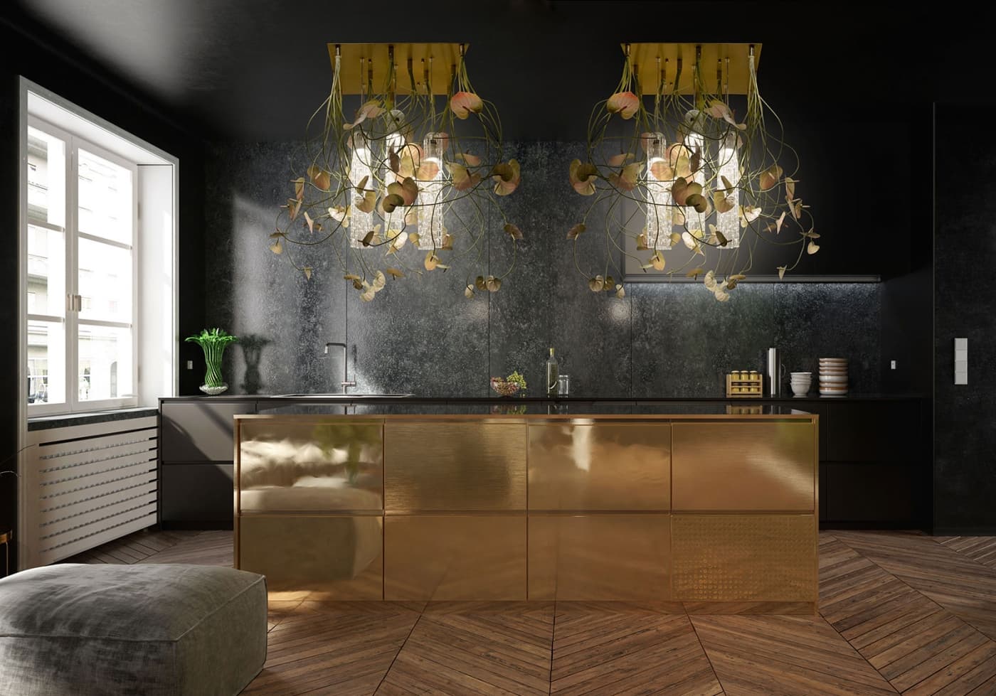 Подвесной светильник VGnewtrend FLOWER POWER ANTHURIUM VGnewtrend