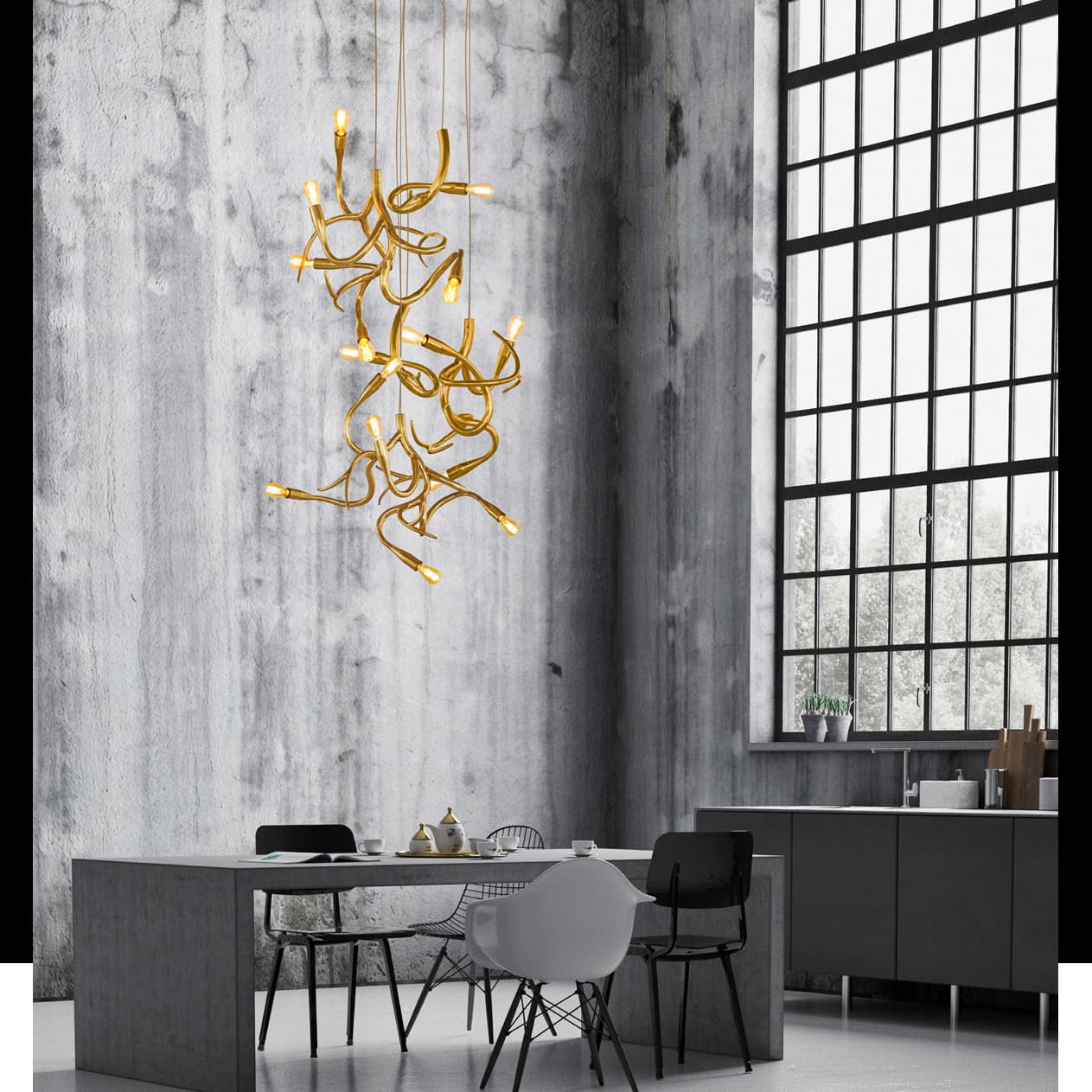 Подвесной светильник Brand van Egmond Edison's tail Element Brand van Egmond