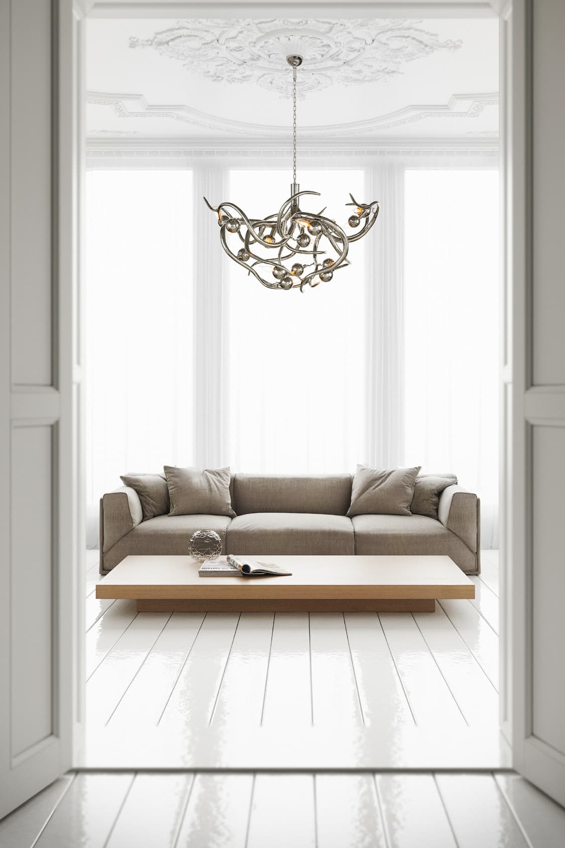 Подвесной светильник Brand van Egmond Eve Chandelier round Brand van Egmond