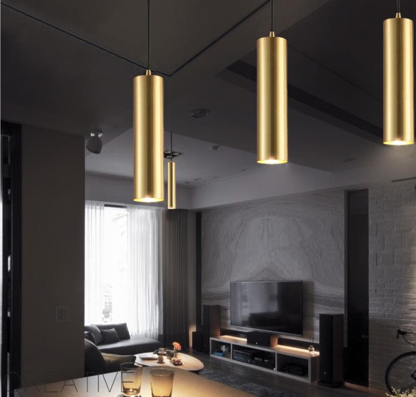 Подвесной светильник Cylindrical LED Pendant Lamp Art