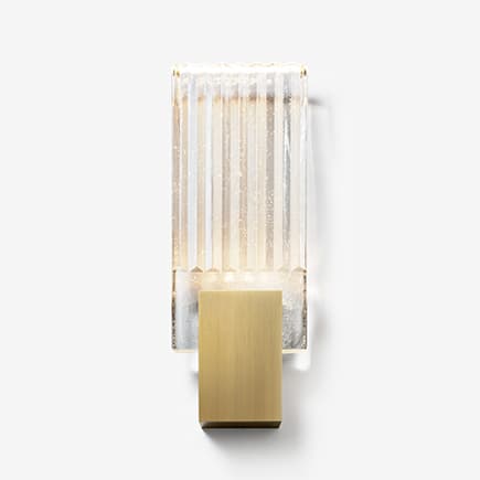 Настенный светильник Holly Hunt PLEATED GLASS SCONCE