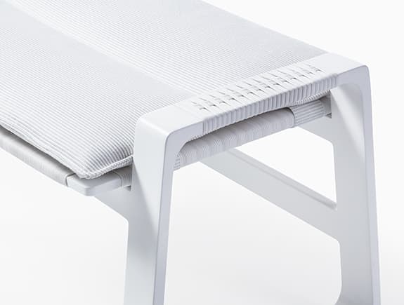 Уличный пуф Holly Hunt HERON OTTOMAN