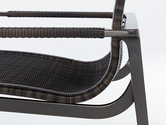 Уличный стул Holly Hunt KEEL DINING CHAIR