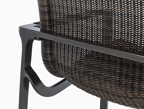 Уличный стул Holly Hunt KEEL DINING CHAIR