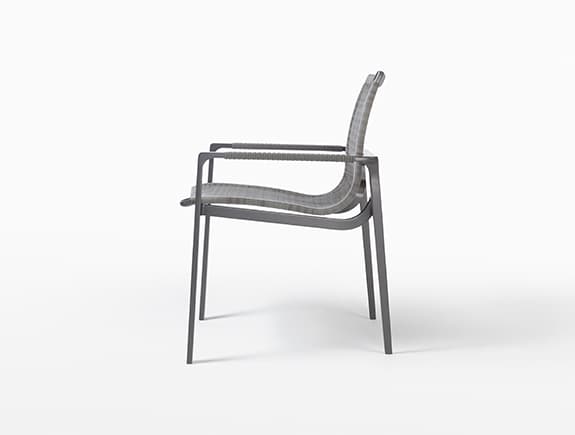 Уличный стул Holly Hunt KEEL DINING CHAIR