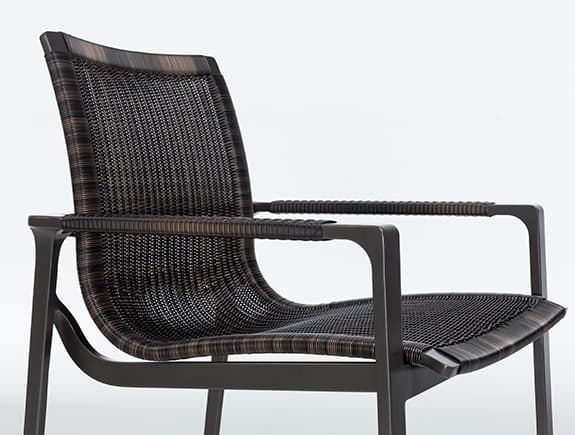 Уличный стул Holly Hunt KEEL DINING CHAIR