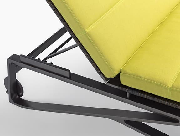 Уличный шезлонг Holly Hunt MORAY SUN LOUNGER