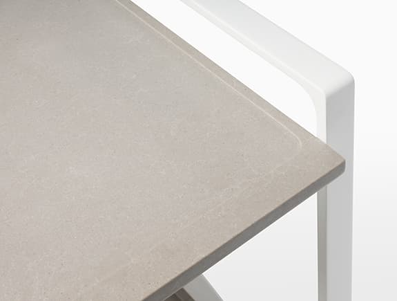 Уличный столик на колесиках Holly Hunt OMURA BAR CART