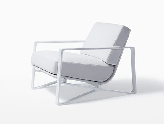 Уличное кресло Holly Hunt OMURA LOUNGE CHAIR