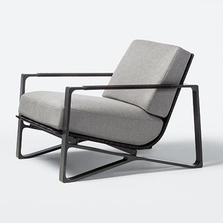 Уличное кресло Holly Hunt OMURA LOUNGE CHAIR