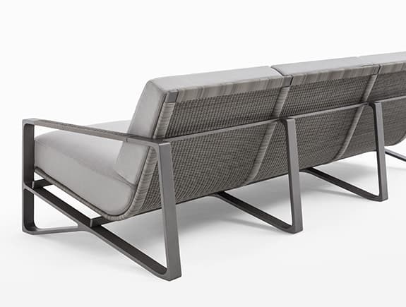 Уличный диван Holly Hunt OMURA SOFA