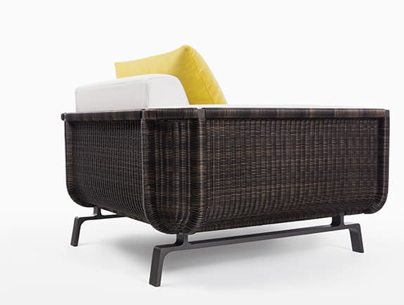Уличное кресло Holly Hunt TORTUGA LOUNGE CHAIR