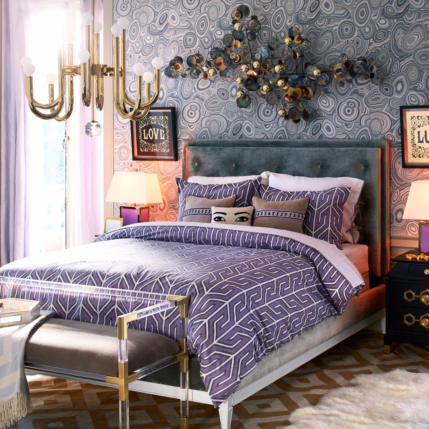 Банкетка Jonathan Adler Jacques Bench