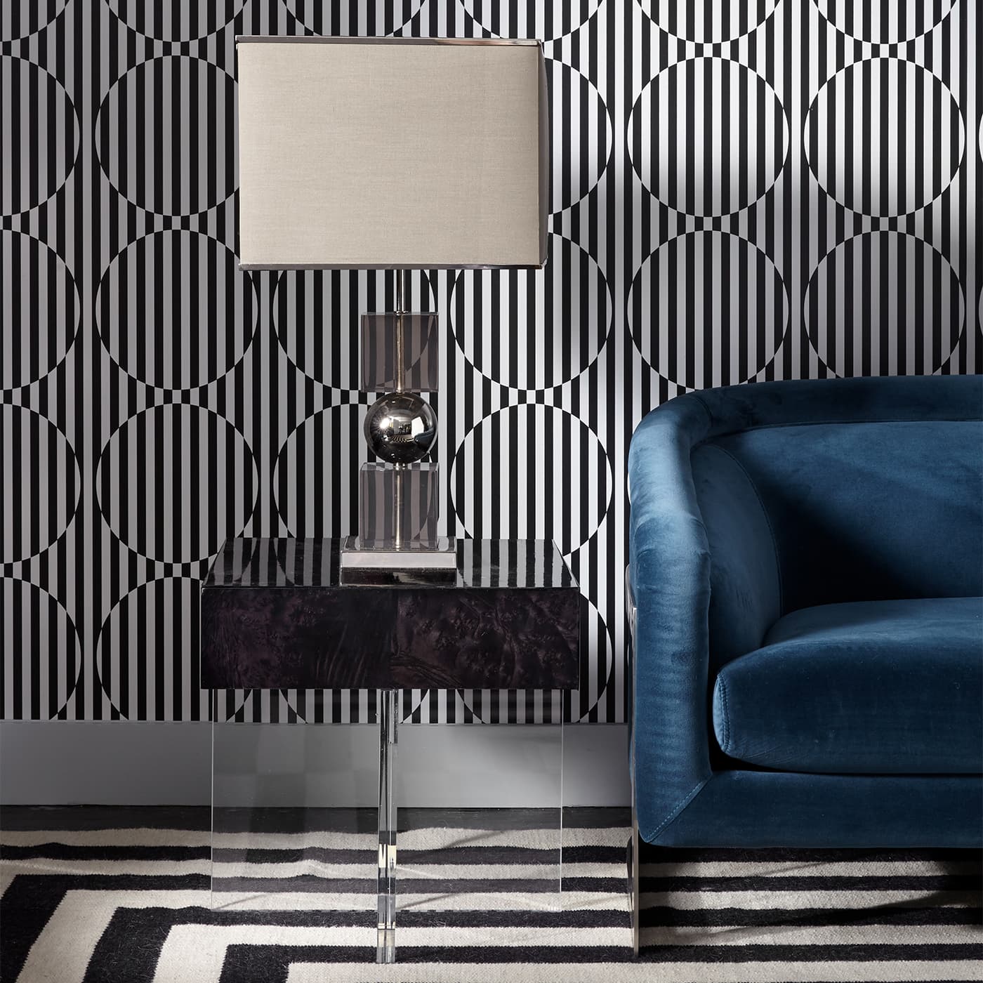 Приставной столик Jonathan Adler Bond End Table