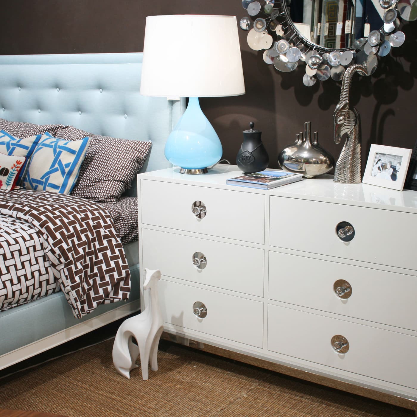 Тумбочка Jonathan Adler Channing Six-Drawer Dresser