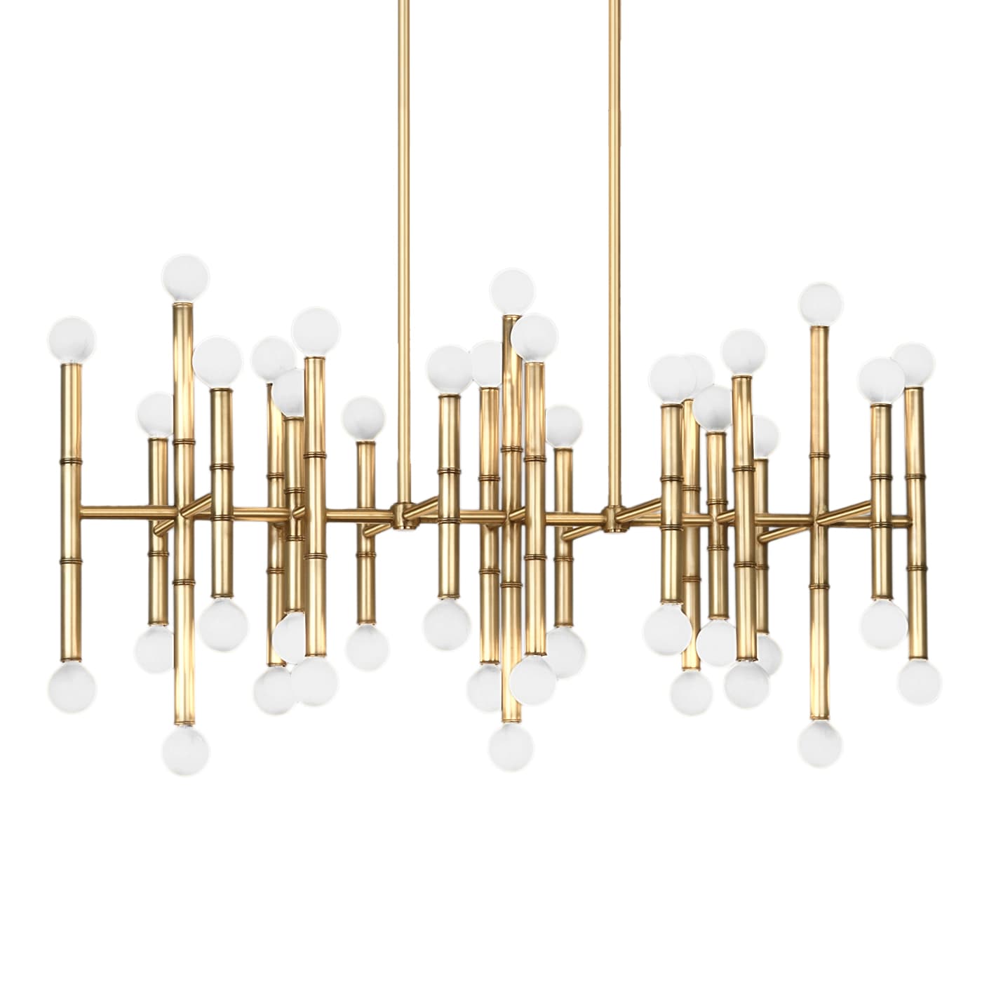 Подвесной светильник Jonathan Adler Meurice Rectangle Chandelier