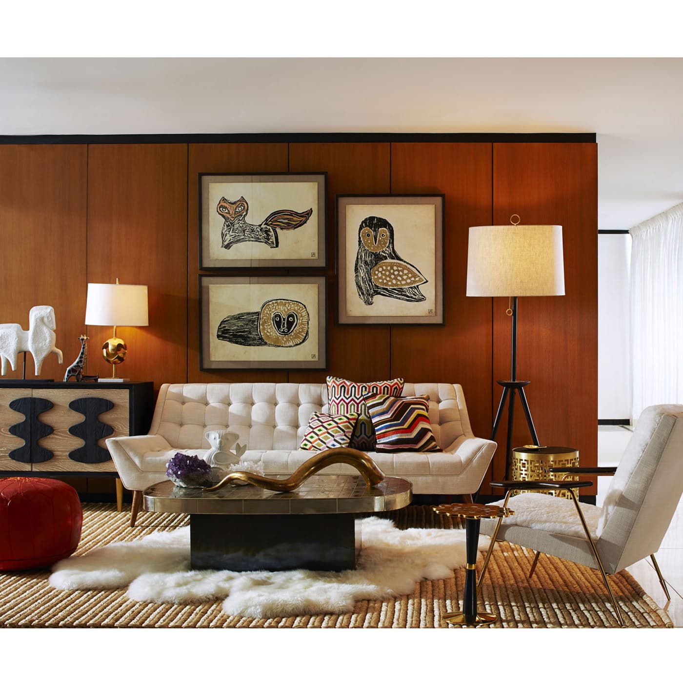 Журнальный столик Jonathan Adler Talitha Cocktail Table