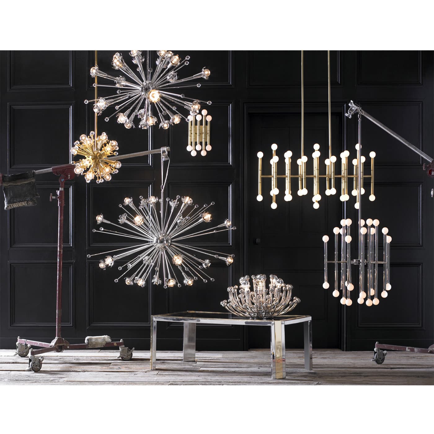 Подвесной светильник Jonathan Adler Large Mini Sputnik Chandelier Jonathan Adler