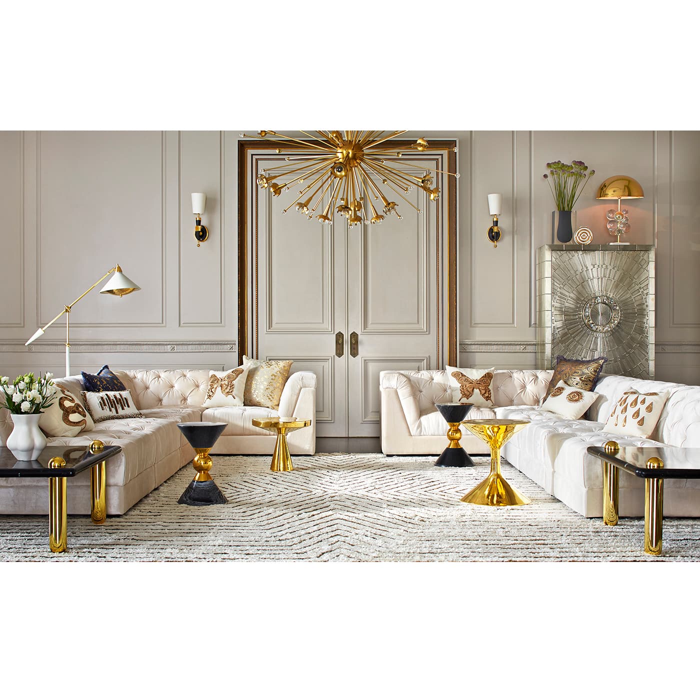 Журнальный столик Jonathan Adler Ultra Cocktail Table