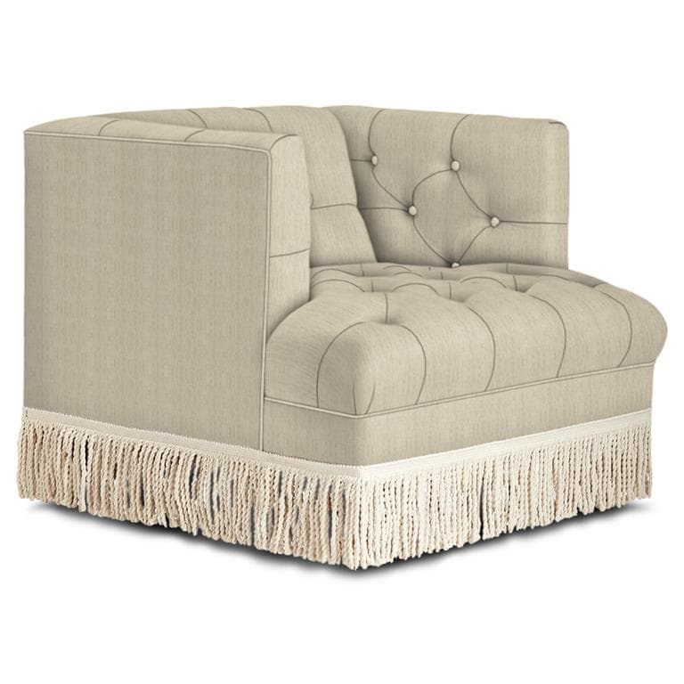 Кресло Jonathan Adler Baxter Chair with Bullion Fringe