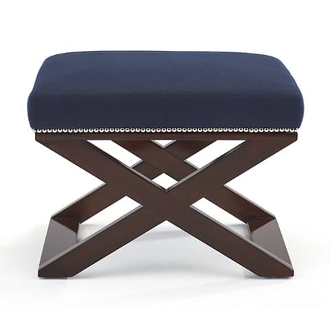Пуф Ralph Lauren Cote D'Azur Cross-Braced Stool