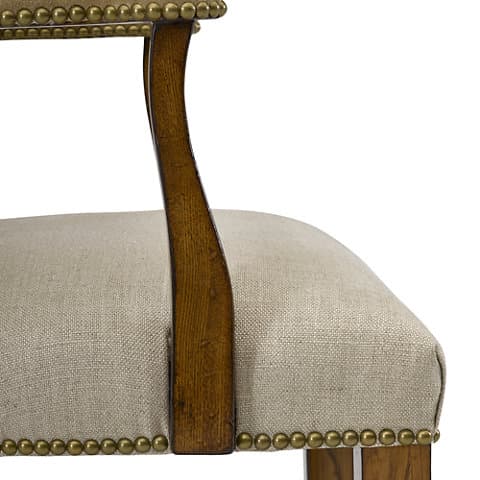 Стул с подлокотниками Ralph Lauren Hither Hills Studio Counter Stool