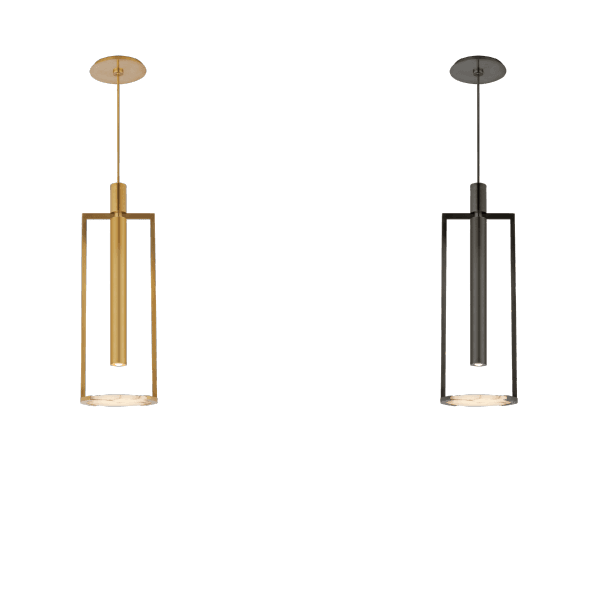 Подвесной светильник Visual Comfort Melange Medium Floating Disc Pendant