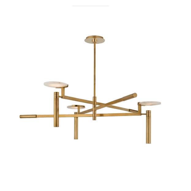 Люстра Visual Comfort Melange Large Floating Disc Chandelier