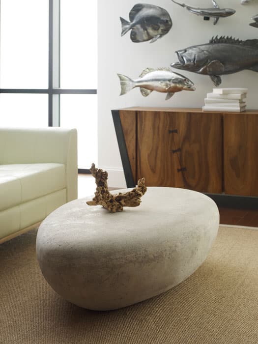 Журнальный стол Phillips Collection River Stone Coffee Table