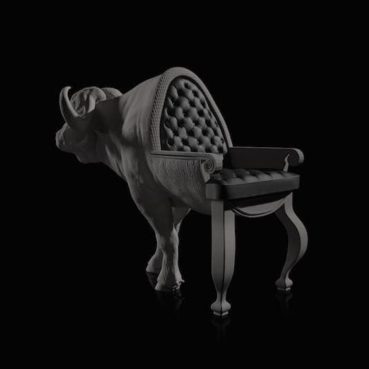 Стул Máximo Riera The Buffalo Chair