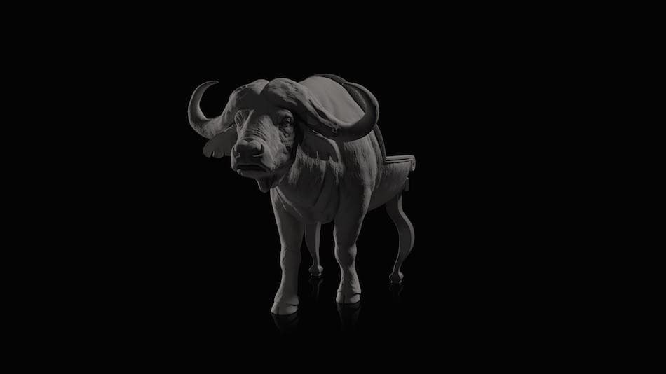 Стул Máximo Riera The Buffalo Chair