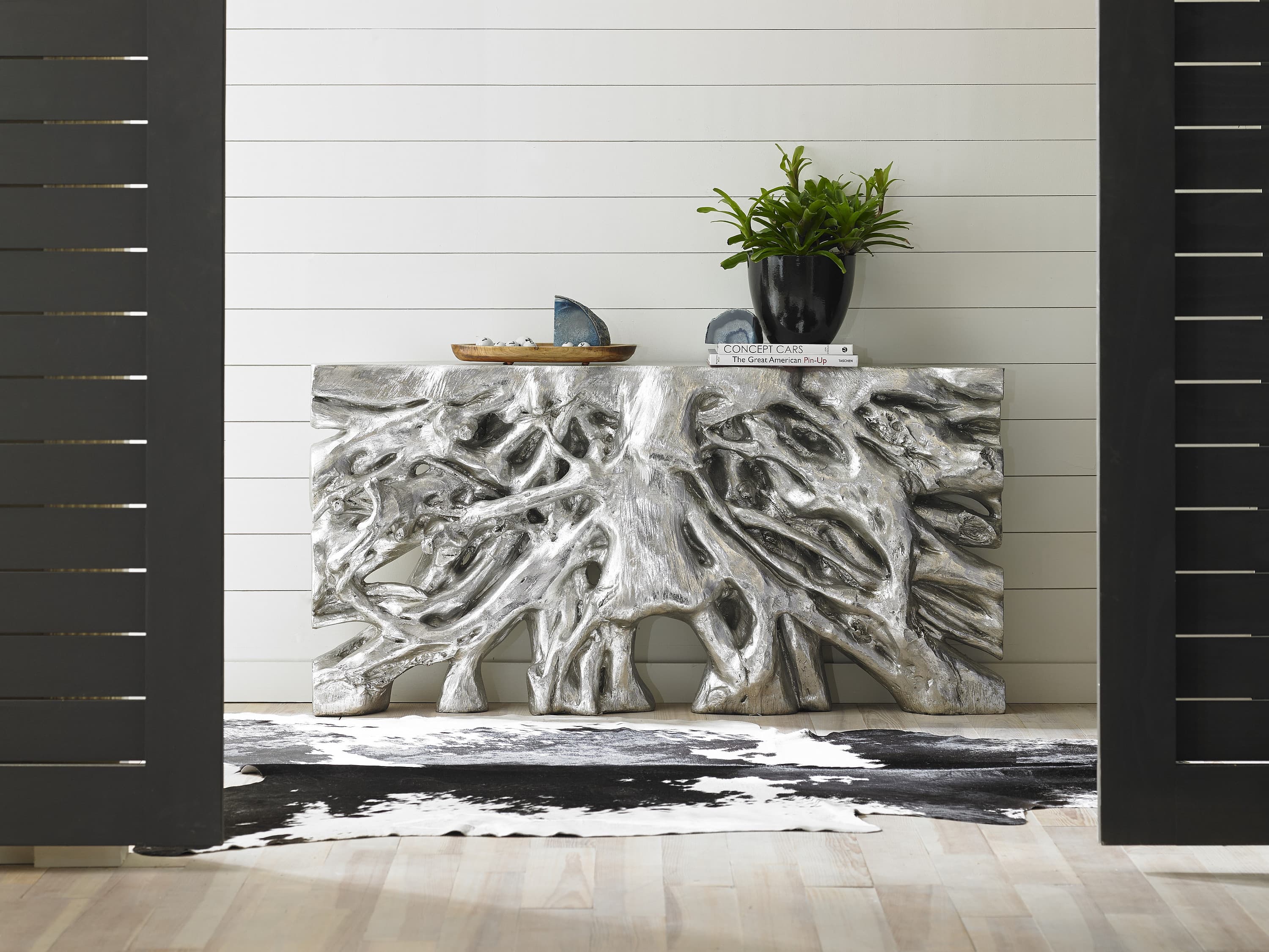Консоль Phillips Collection Square Root Console Table