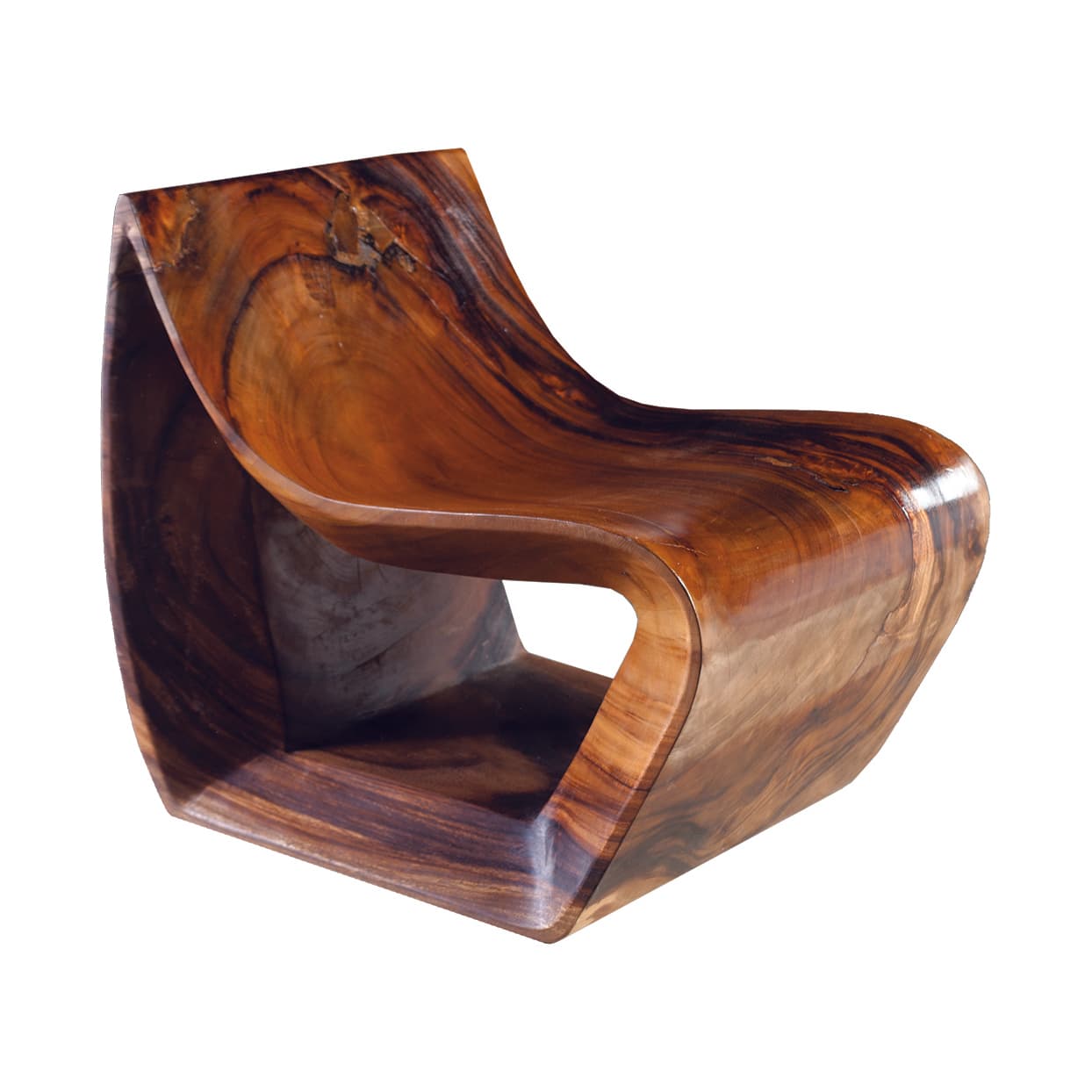 Кресло Phillips Collection Smooth Chamcha Wood Chair