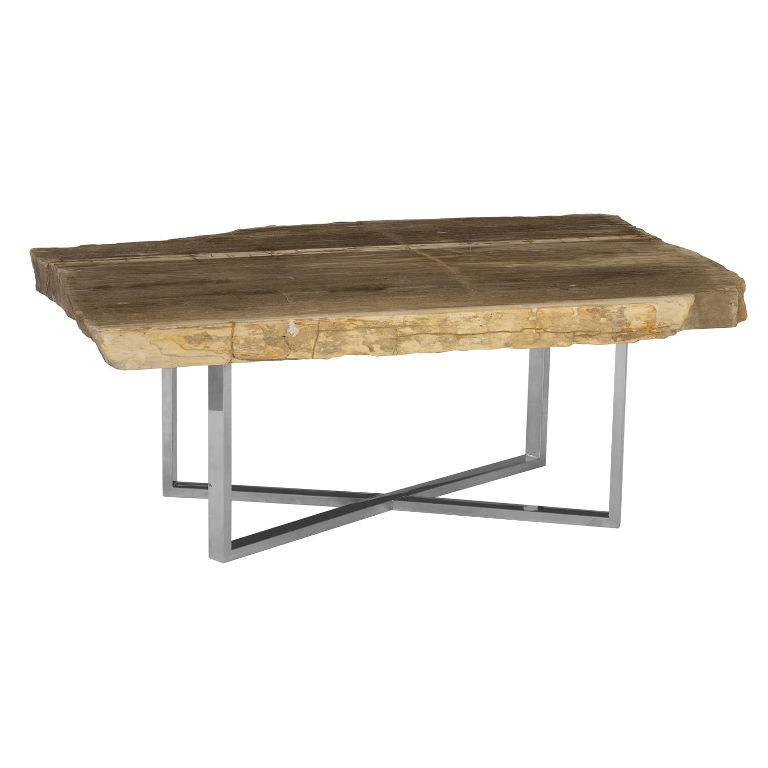 Журнальный столик Phillips Collection Petrified Coffee Table rectangular