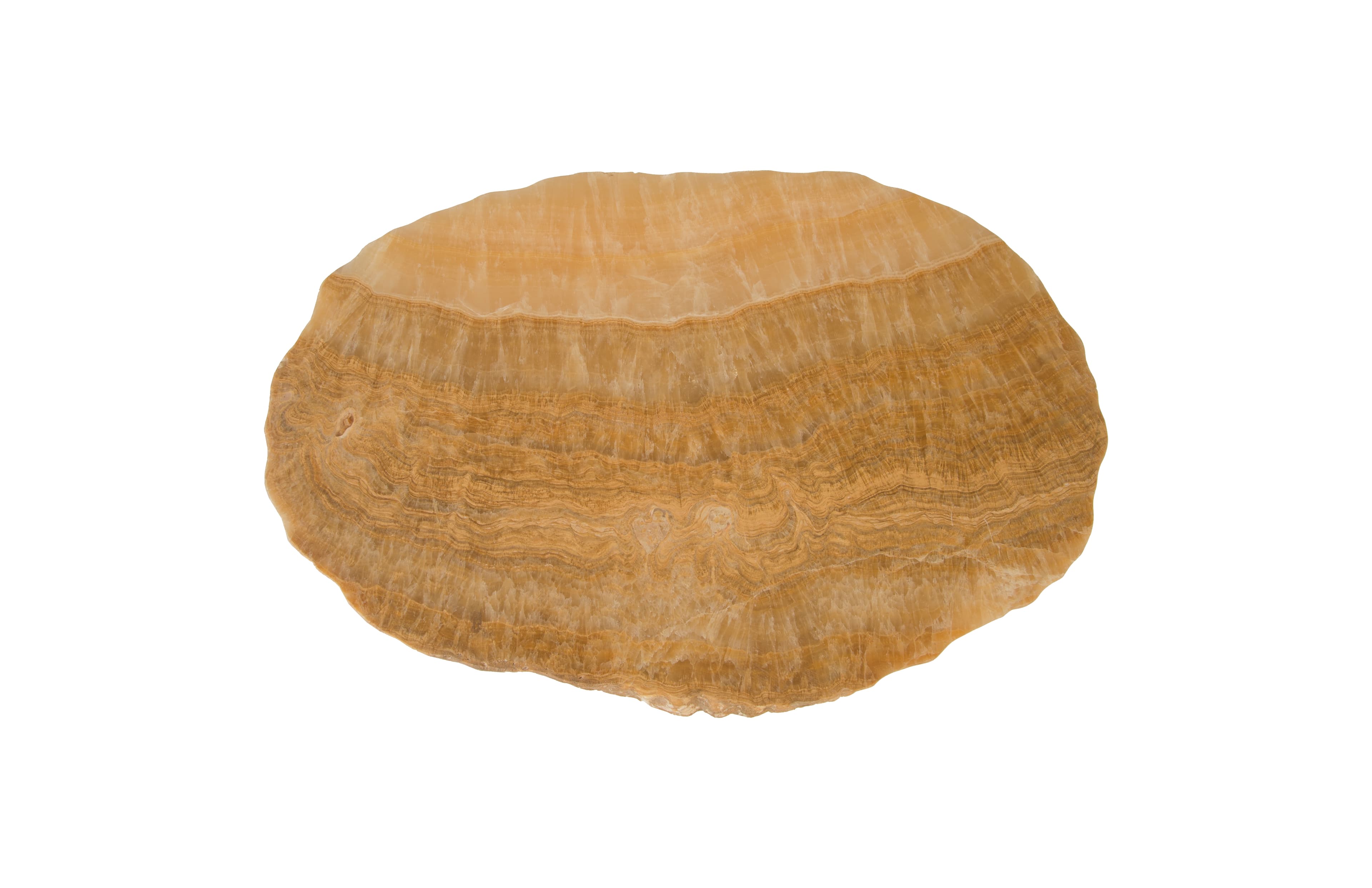 Кофейный столик Phillips Collection Onyx Coffee Table, Stainless Steel Base