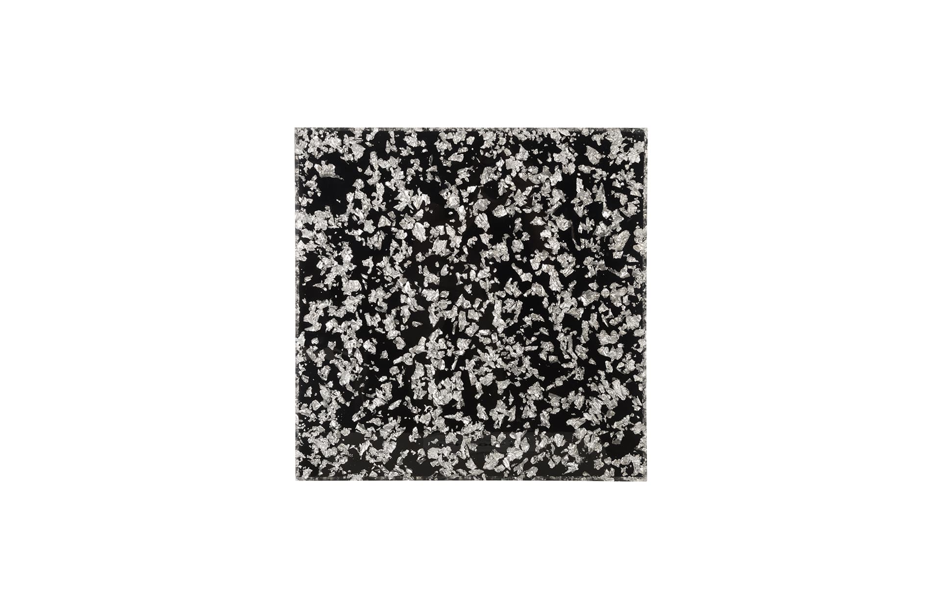 Приставной столик Phillips Collection Captured Denim, End Table w/ Plated Black Nickel Base