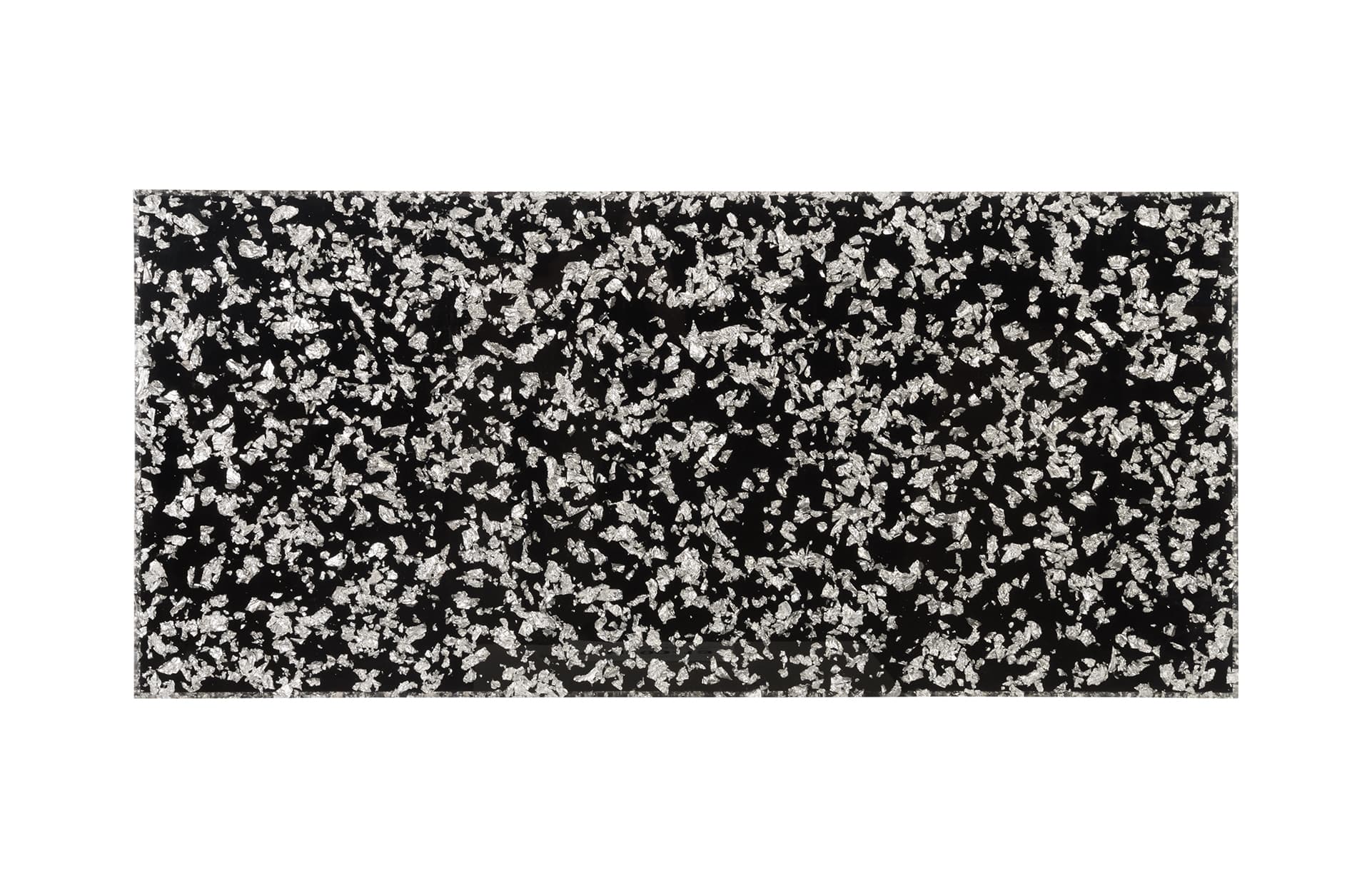 Кофейный столик Phillips Collection Captured Gold Flake, Coffee Table with Plated Brass Finish Base