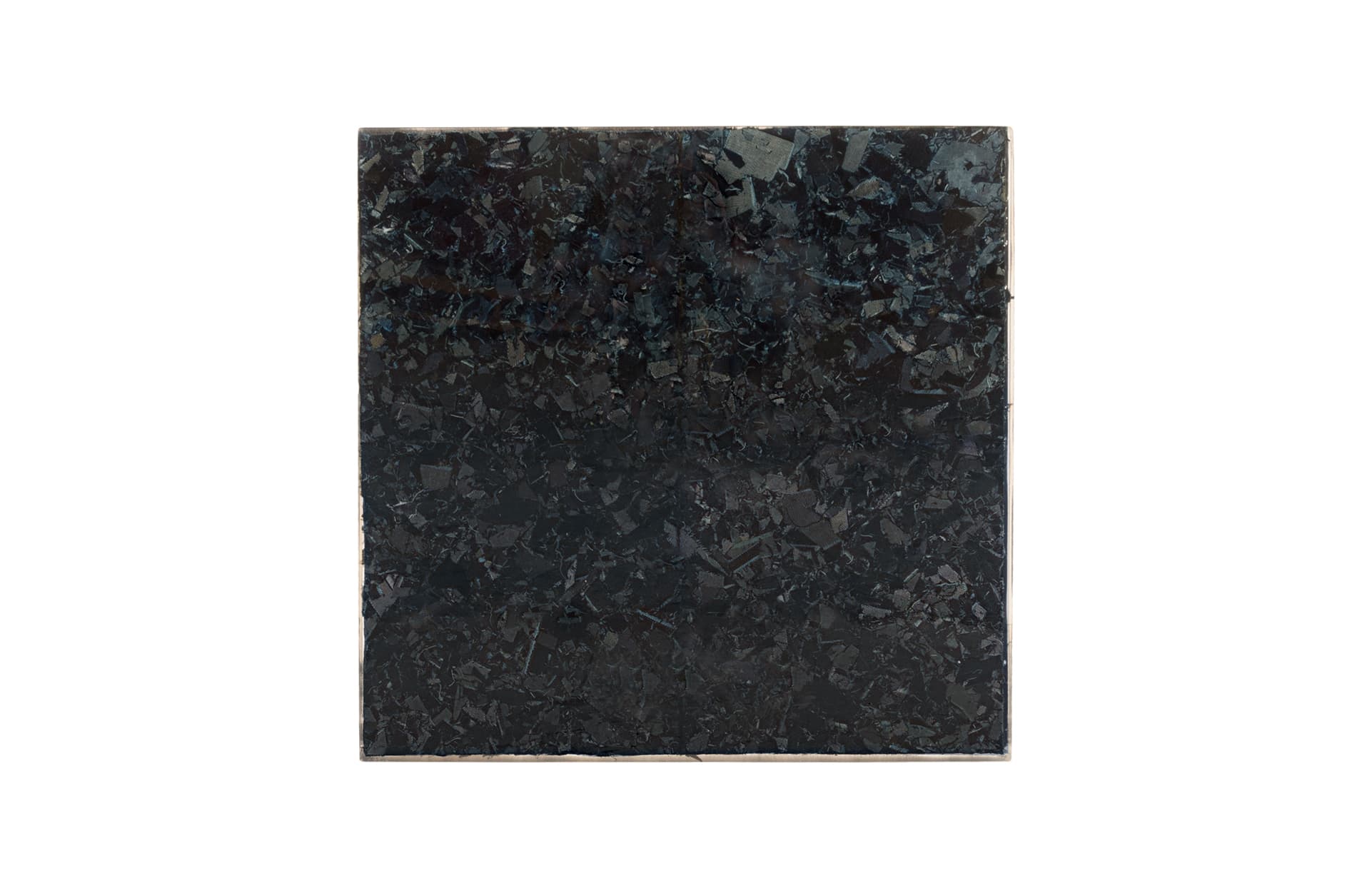 Приставной столик Phillips Collection Captured Denim, End Table w/ Plated Black Nickel Base