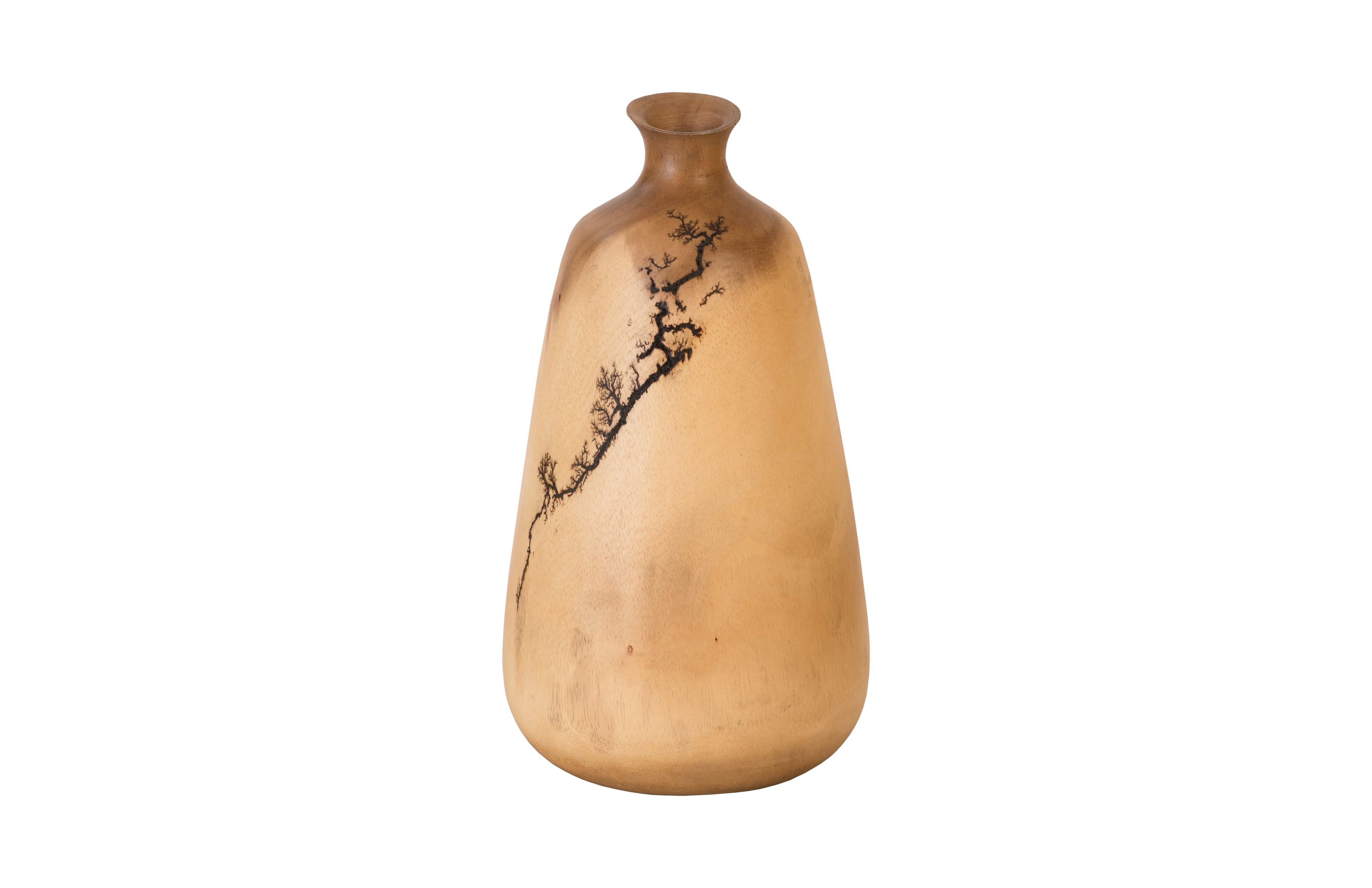 Ваза Phillips Collection Lightning Vase, Mango Wood, Cup Shape
