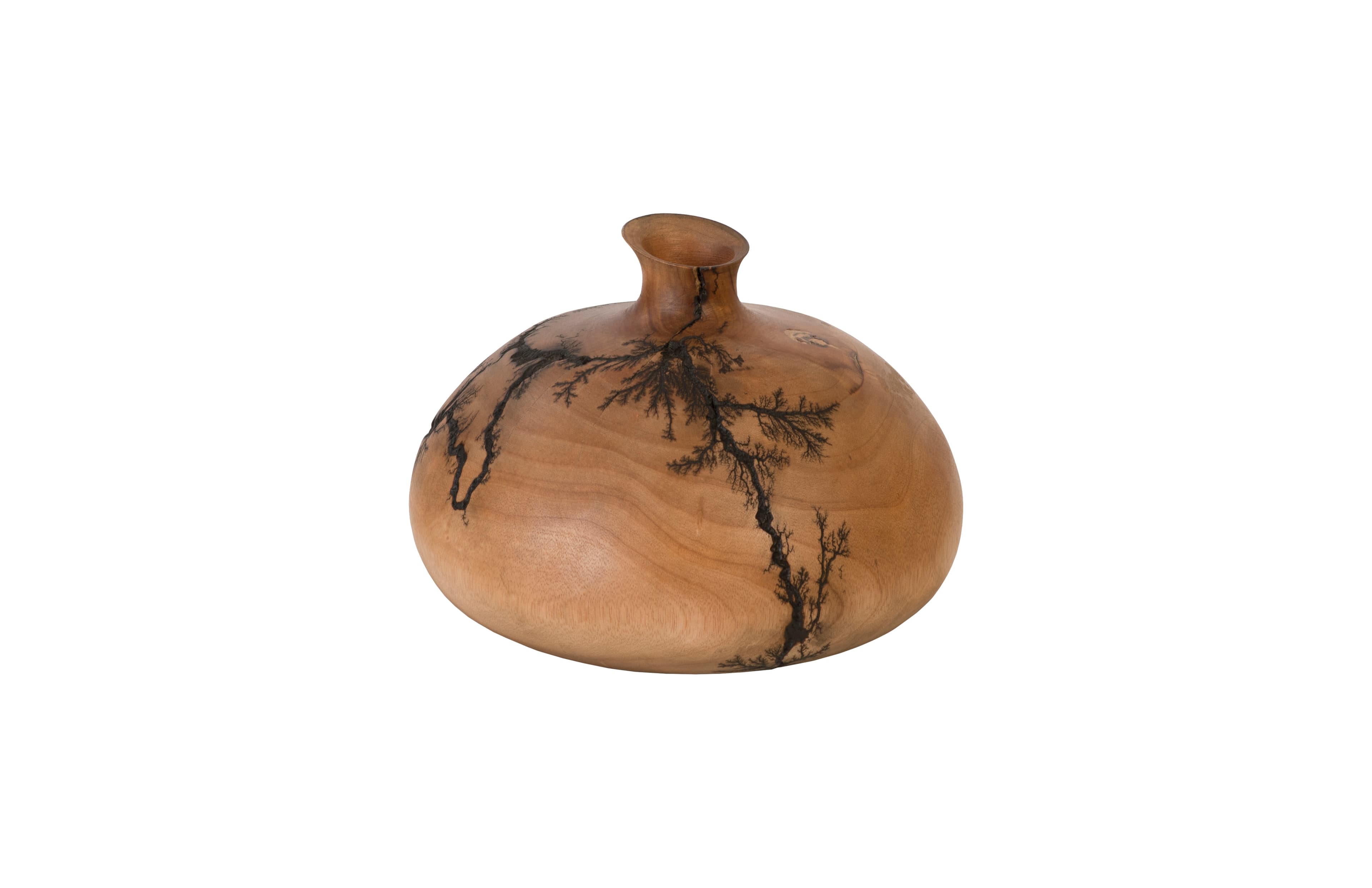 Ваза Phillips Collection Lightning Vase, Mango Wood, Cup Shape