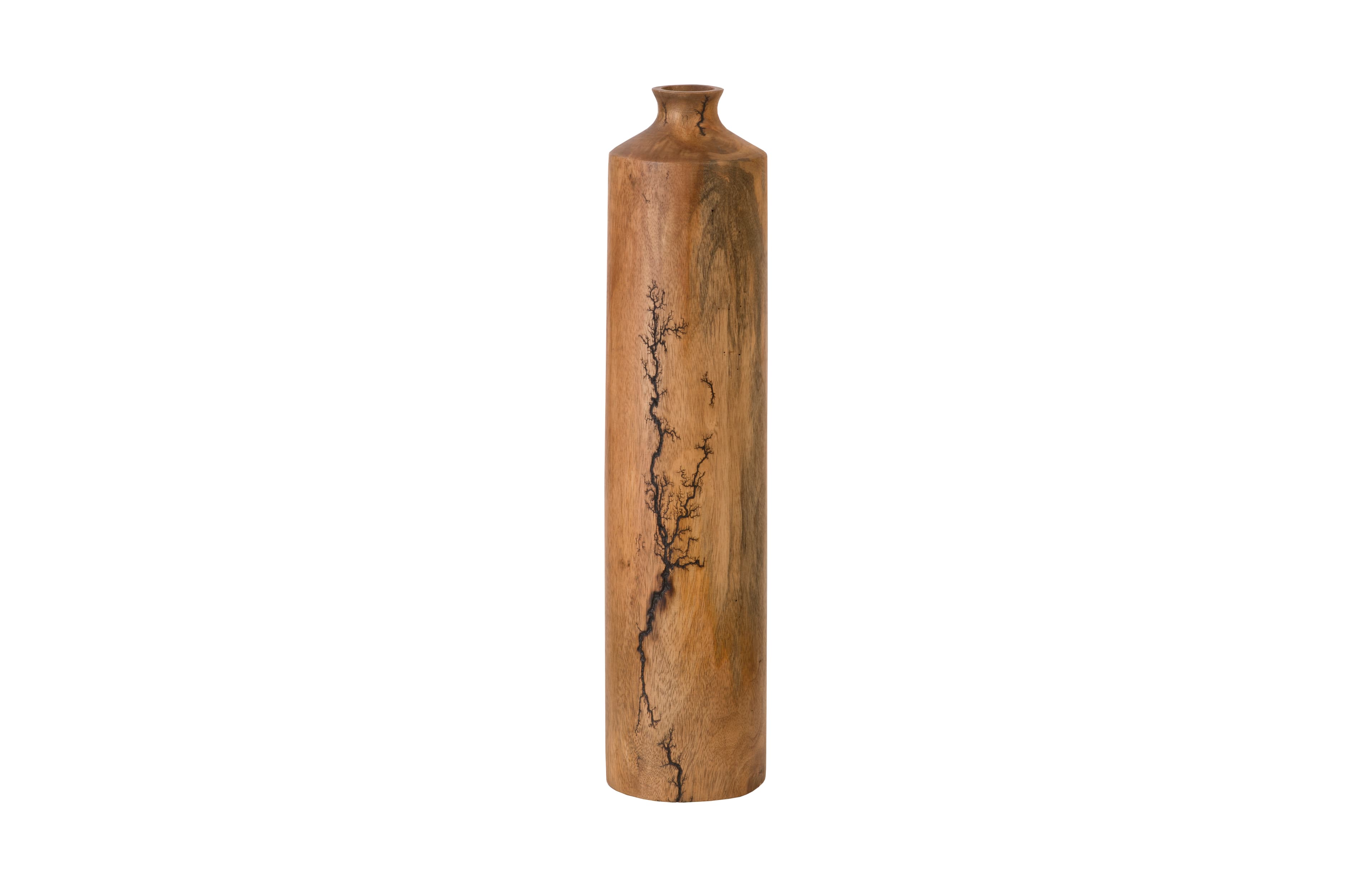 Ваза Phillips Collection Lightning Vase, Mango Wood, Cup Shape