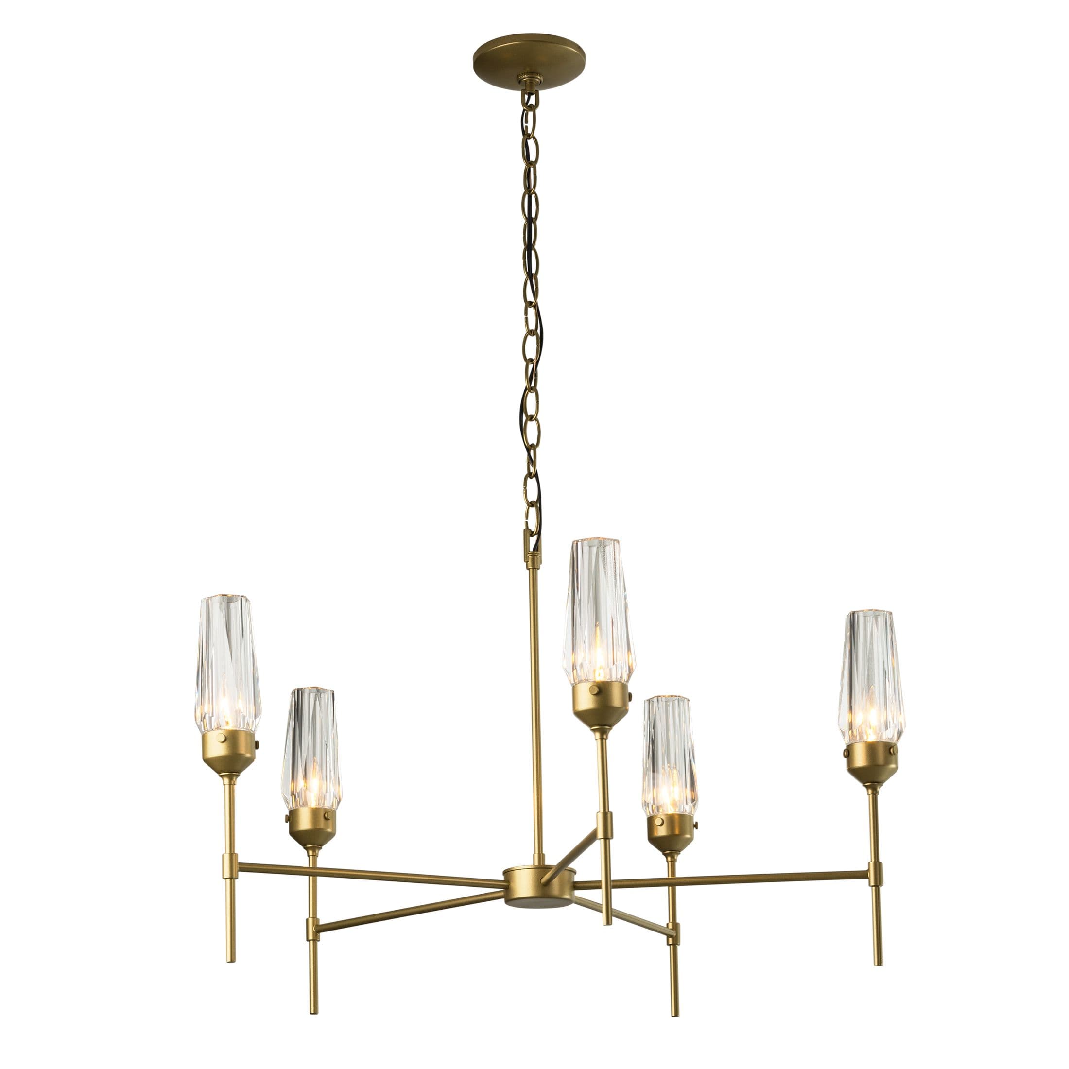Люстра Hubbardton Forge Luma 5 Arm Chandelier Hubbardton Forge