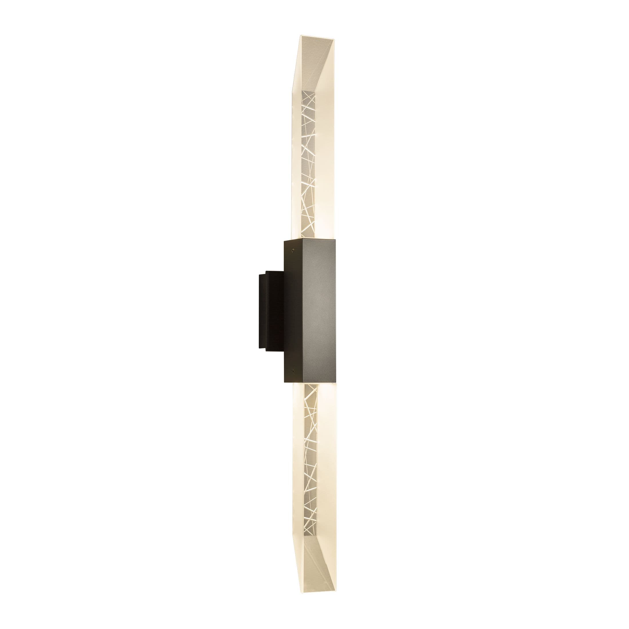 Настенный уличный светильник Hubbardton Forge Refraction Outdoor Sconce Hubbardton Forge