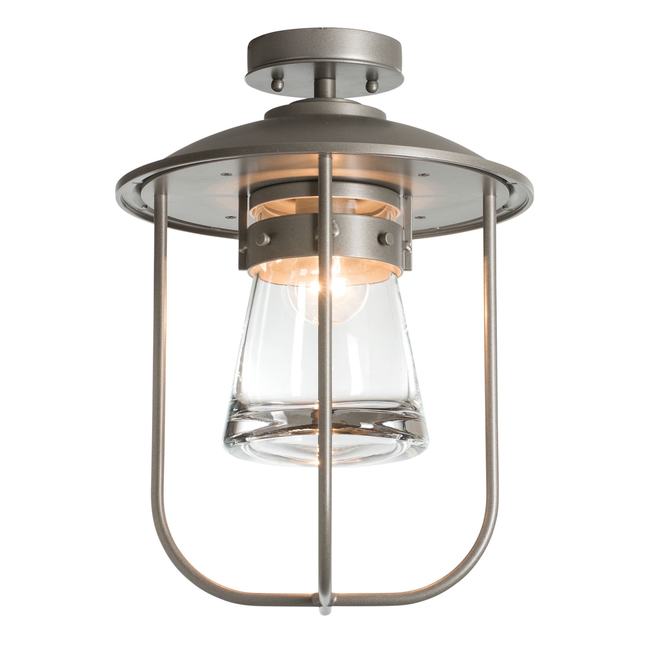 Потолочный уличный светильник Hubbardton Forge Erlenmeyer Outdoor Semi-Flush — фото 2
