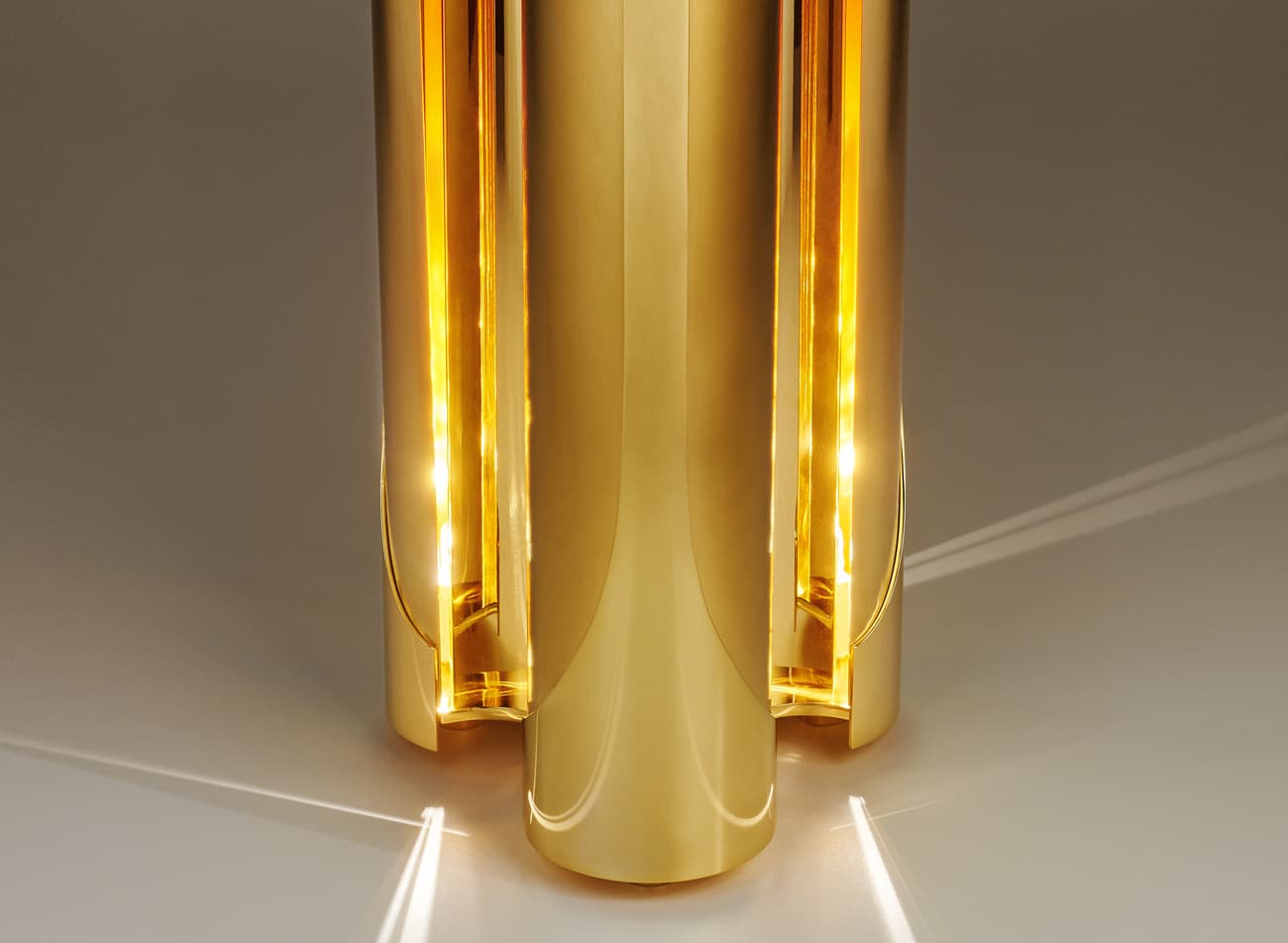 Настольный светильник Charles AJONC 24 carats Gilding Charles