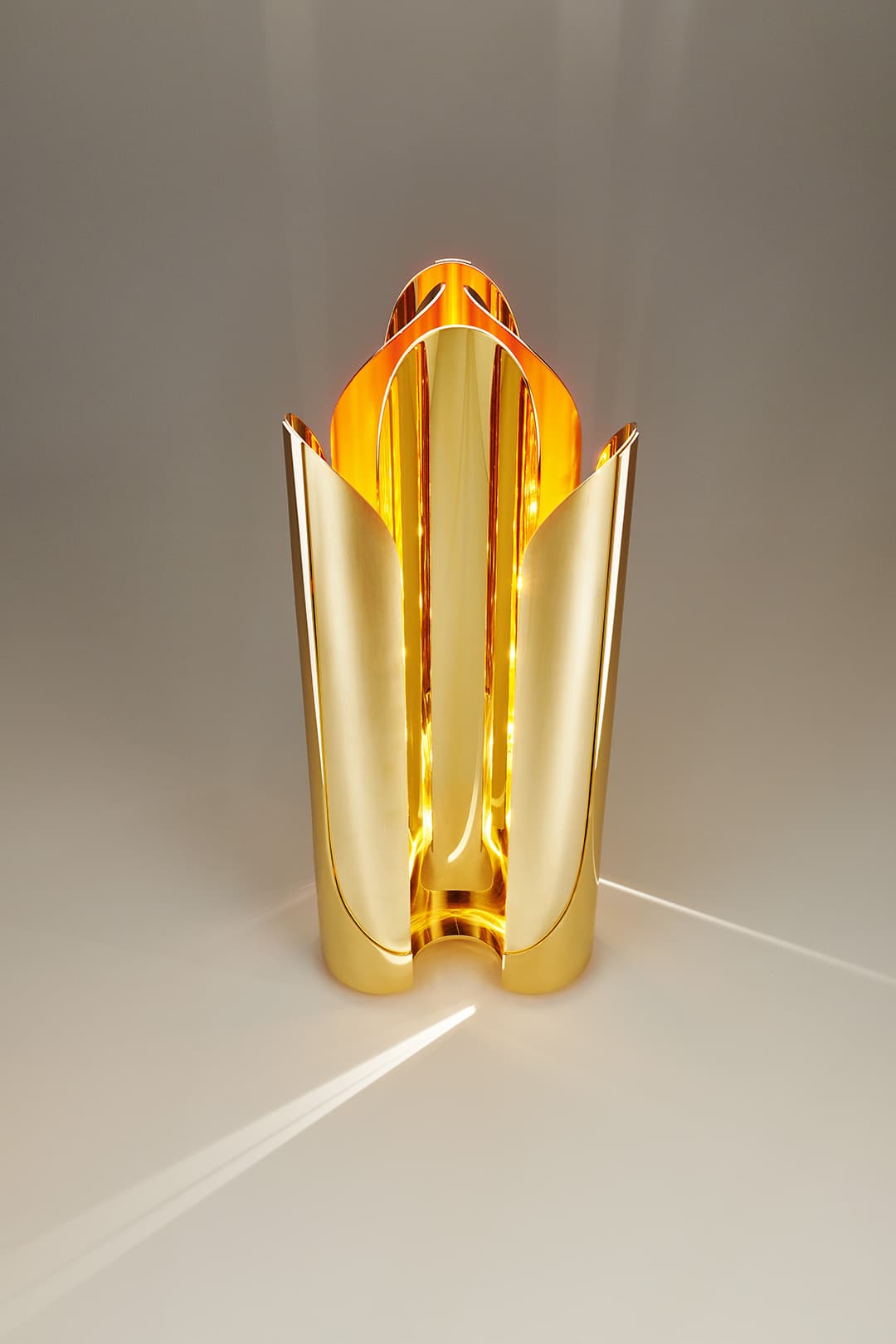 Настольный светильник Charles AJONC 24 carats Gilding Charles